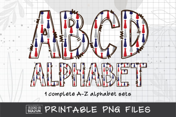 Celebrate Dad with Custom Creations: The Father's Day Alphabet Doodle Sublimation Set